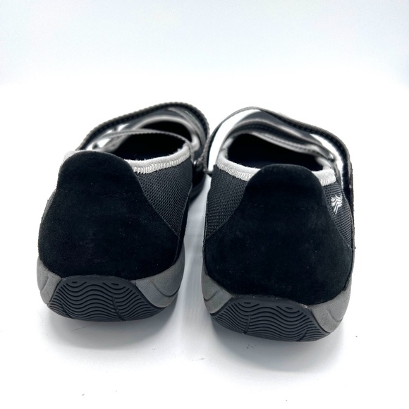 Dansko Hazel Black Mary Jane Suede Mesh Comfort Shoes Size 39 - Picture 6 of 13